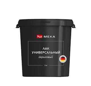 Лак Универсальный (Акриловый) бесцветный 3 кг.