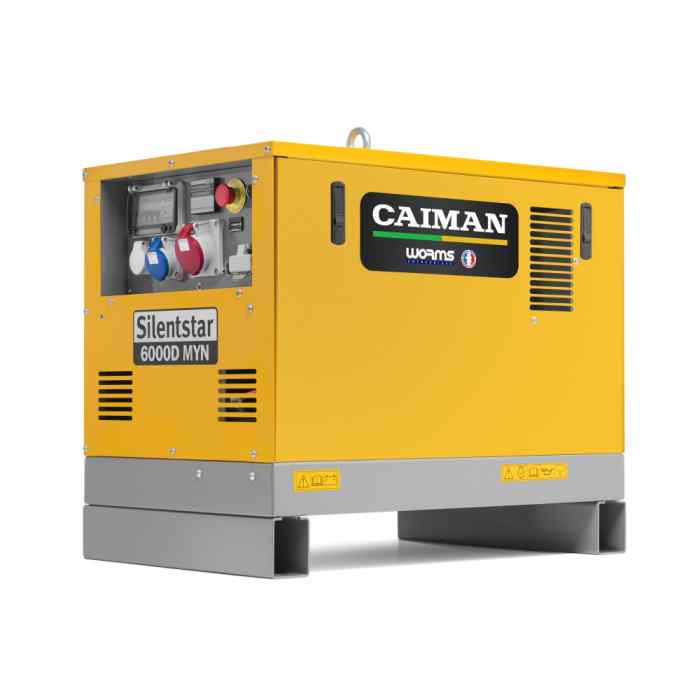 Генератор 6,0 кВА Silentstar 6000DMYN, двиг. Yanmar L100AE (435 сс), бак 22 л, 180 кг