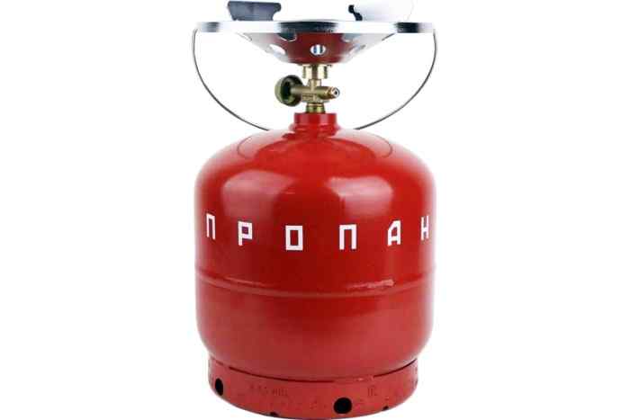 Плита газовая с баллоном 7.2.л., CAMPER CS-007, PROFIRE