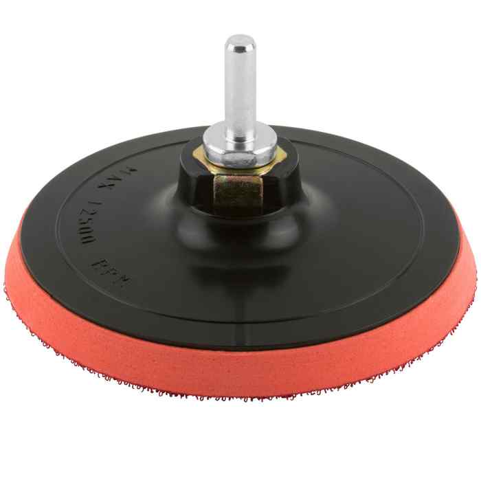 Насадка с липучкой для дрели и УШМ Cutop Profi, 125 мм мягкая