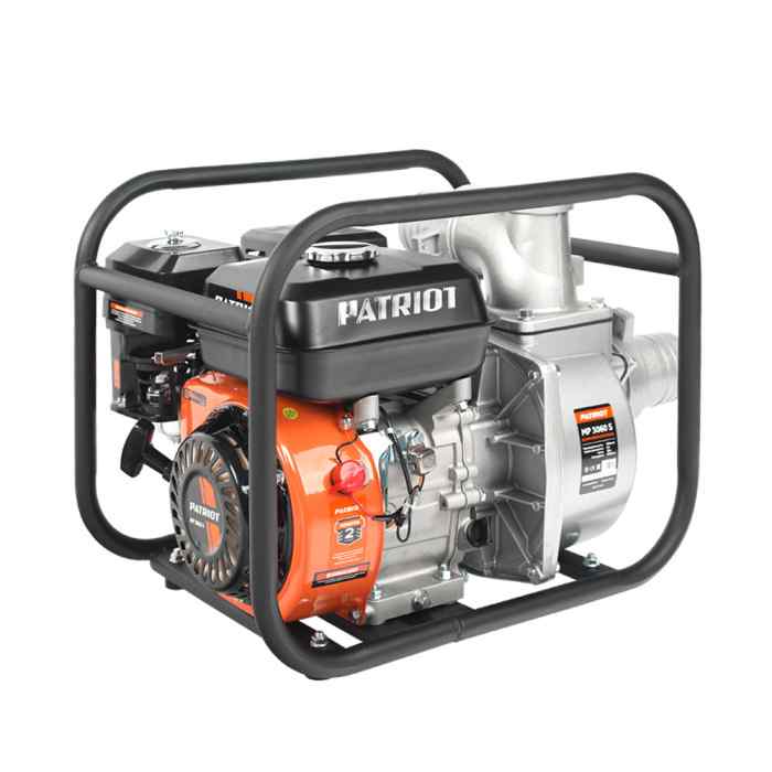 Мотопомпа PATRIOT MP 3060 S 7 л.с, 212 см.куб, 60 м3/час, слабозагр. вода