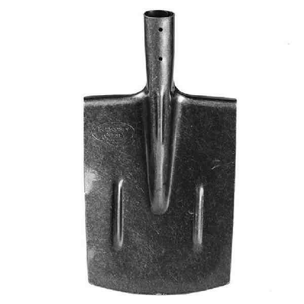 Лопата прямоугольная рессорная сталь без черенка, 285х210х375 мм