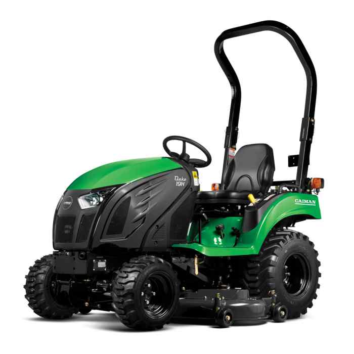 Машина газонокосильная Dako 19H, 4WD, двиг. Yanmar 3TNV74F (19 л.с., дизель), шир.деки 143 см, шир.к