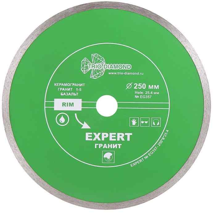Диск алм.TRIO-DIAMOND Expert Гранит 250x2x8x25,4