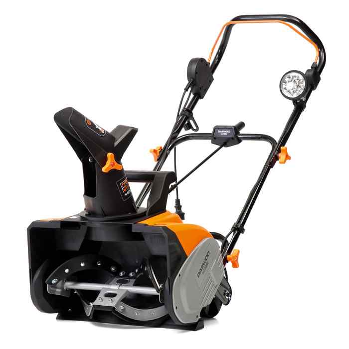 Снегоуборщик электрический DAST 2600E DAEWOO 2600Вт, ширина ковша  46см, выс
