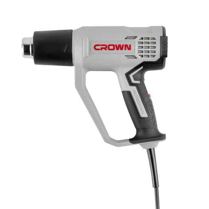 Пистолет гор. воздуха CT19043K CROWN (2000 Вт, 50-650С, дисплей)