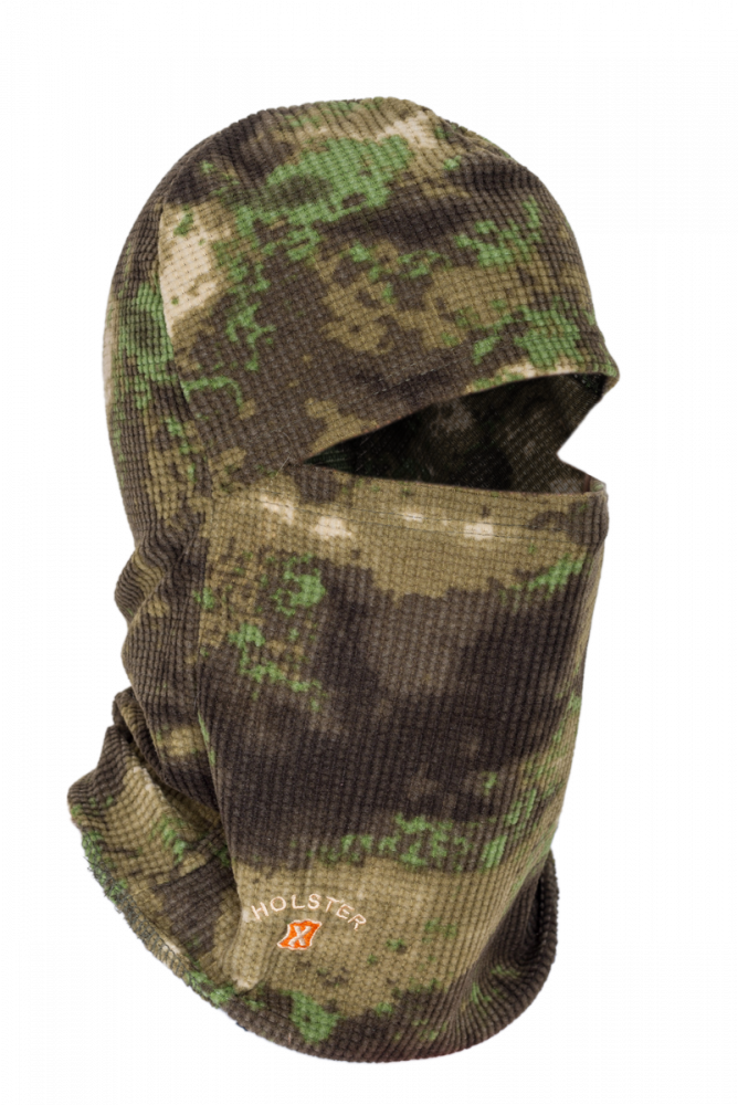 Шлем-маска Балаклава Мангуст / флис-вафля / лес