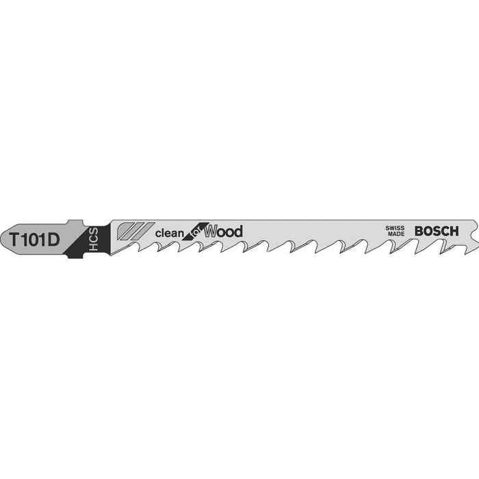 Пилки лобз. Т101 D (100, мяг.древесина,ДСП,ДВП) / BOSCH (шт)