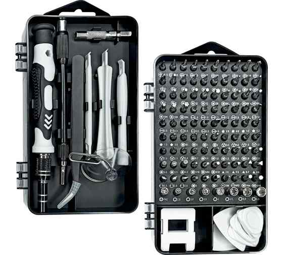 Набор прецизионных отверток Vertextools 115 предметов