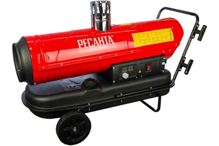 Пушка дизельная непрямого нагрева РЕСАНТА ТДПН-30000 ( 30 кВт)