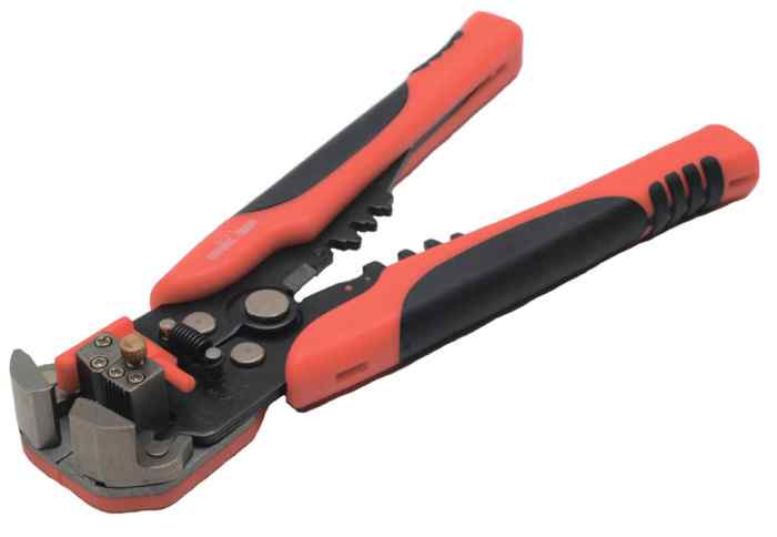 Клещи для зажима контактов и зачистки проводов СЕРВИС КЛЮЧ