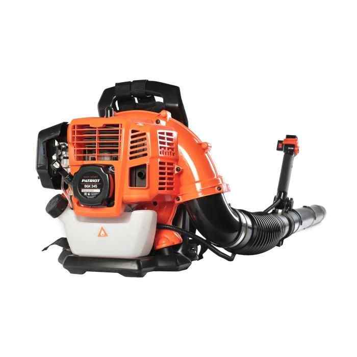 Воздуходувка BGK 345 ранцевая, бензиновая садовая 43 куб.см, 2,5 л.с, 85м/с, 870 м3/ч PATRIOT