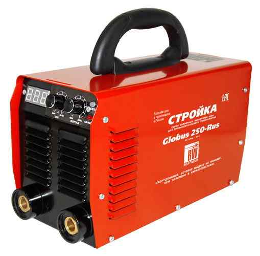 Сварочный инвертор MMA BestWeld Стройка Globus 250-RUS 220В, 10-250А, d5мм, 11кВт
