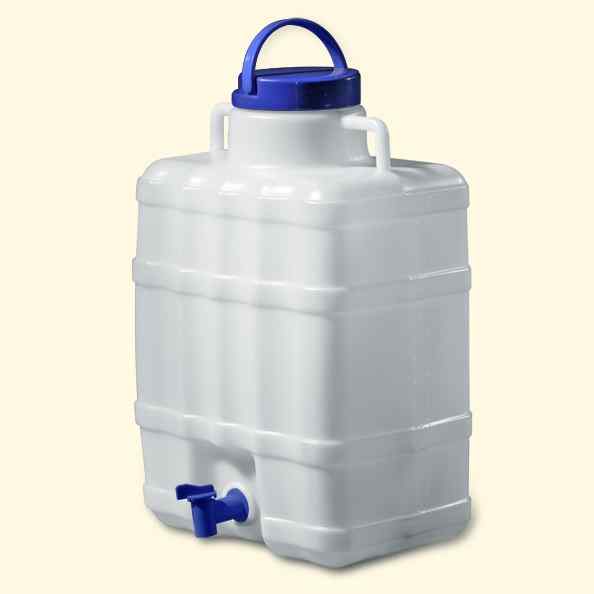 Канистра пластм. 15л с КРАНОМ "Умывальник"
