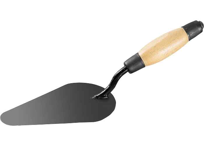 Кельма печника  стальная , деревянная ручка