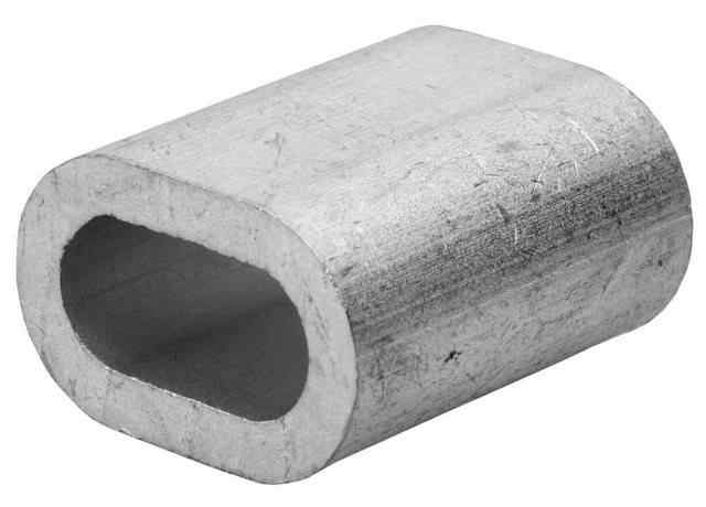 Зажим троса алюминиевый DIN3093 8мм