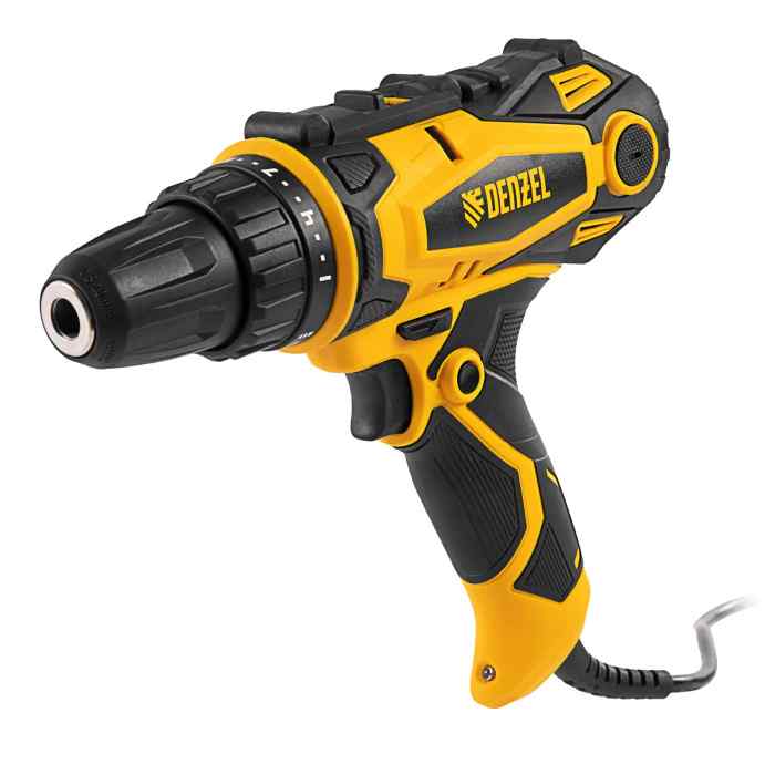 Дрель-шуруповерт сетевая SD-300-10(300Вт, 2 скорости, 40Н/м)// Denzel