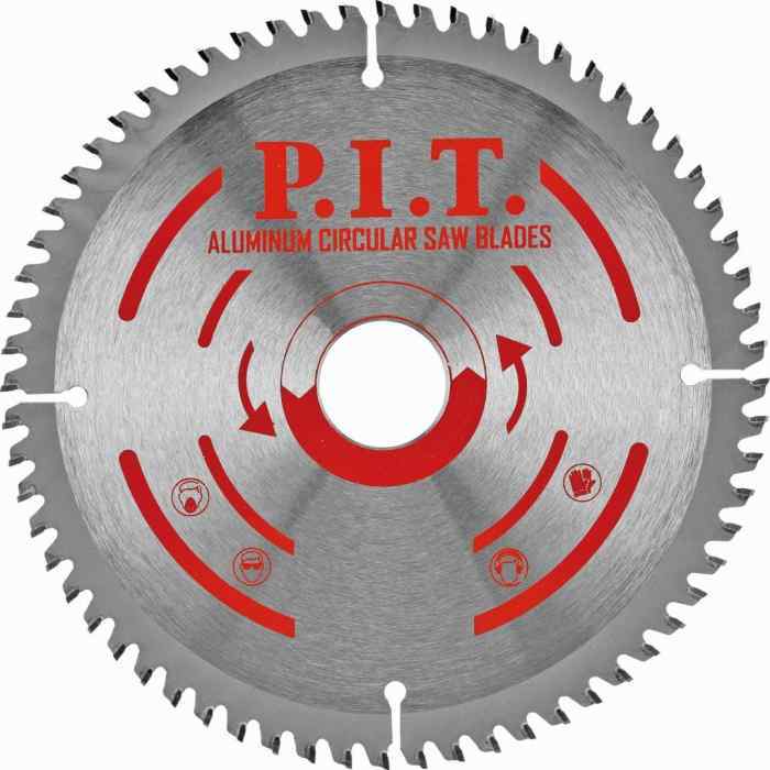 Диск пильный по алюминию P.I.T. 255x30x2,4 мм 100T(ACTW05-255T100)