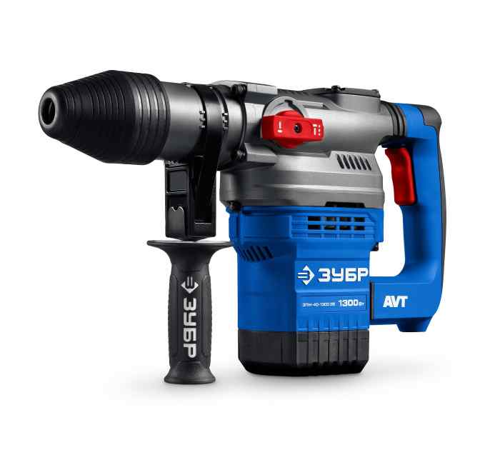 Перфоратор ЗПМ-40-1300 ЭВ ЗУБР(SDS-max, 11Дж, 1300Вт, 9.5кг, кейс) Профессионал