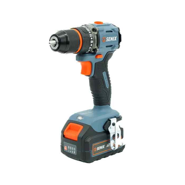 Дрель-шуруповерт бесщ. аккум PDDX2-M4-EU(13мм, 20В, 2*2,5А/ч, 60Н/м, кейс) SENIX