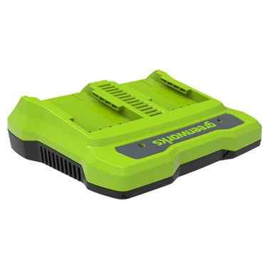 Зарядное устройство для 2-х аккумуляторов Greenworks G24X2UC2, 24V