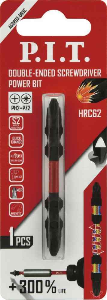 Бита ударная P.I.T. PH1x50 мм 2 шт в уп.(ASDR02-50PH1)