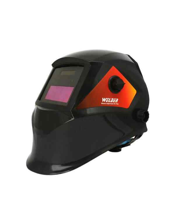 Маска сварочная WELDER PRO Ф5 Хамелеон 93x43 мм, DIN 4/9-13 (Внеш. регул)
