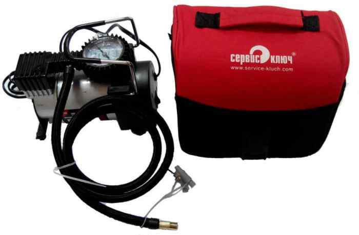 Компрессор автомобильный R 15 /СЕРВИС КЛЮЧ