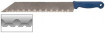 Нож для резки изоляционных плит, лезвие 340х50мм, нерж.сталь, пластик.ручка/FIT