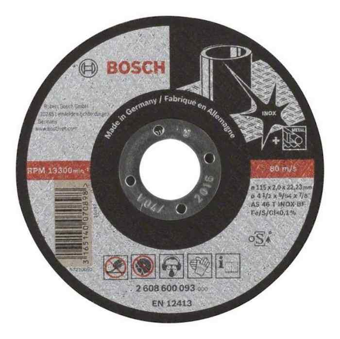 Круг отрезной по нержавейке 115х2.0х22 / BOSCH (шт)