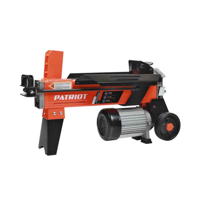 Дровокол электрический PATRIOT  CE 3715 (1.5кВт, усилие сжатия 4т, макс. длина бревна 37см, D бревна