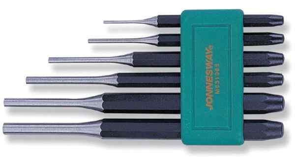 Набор выколоток 2*8*115-8*12,7*180 мм, 6 пр./JONNESWAY M63106S