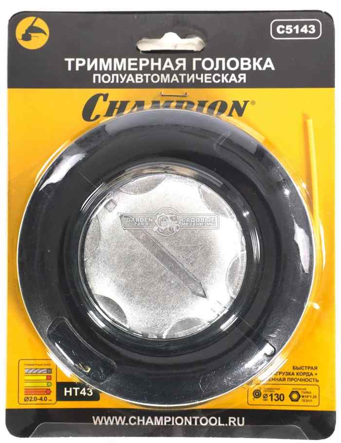 Головка триммерная CHAMPION HT43 (гайка М10*1,25 левая)Быстрая загрузка