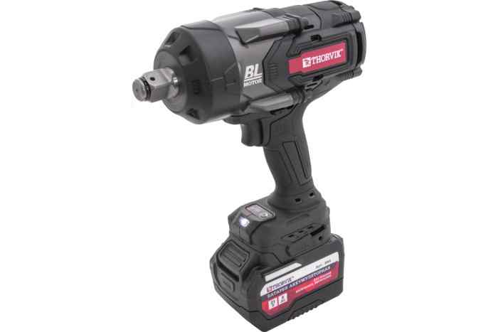 Гайковерт аккумуляторный ударный бесщеточный  BBIW342400 (3/4DR 21B 2*8Ah 2400Hm)