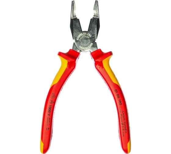 Плоскогубцы 190 мм VDE KNIPEX