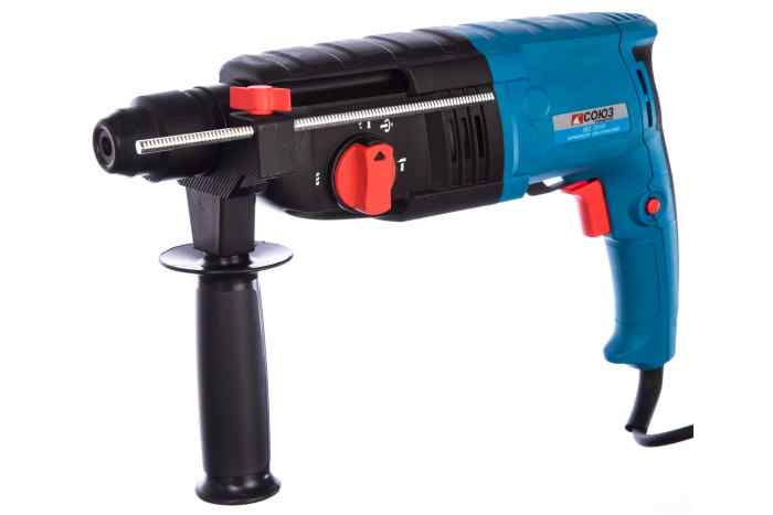 ПЕС-25101 Перфоратор СОЮЗ, SDS+, 1000 Вт, 0-4850 уд/мин, 0-1200об/мин, 4Джкейс