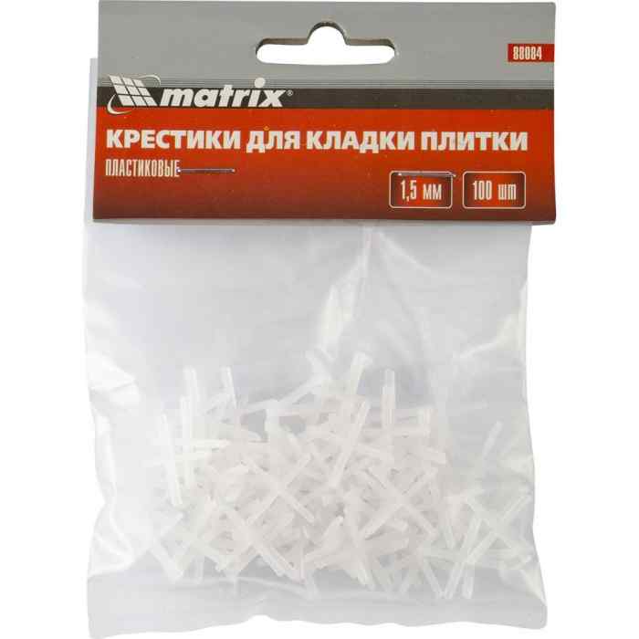 Крестики д/кафеля 1,5 мм (100шт/уп) MATRIX