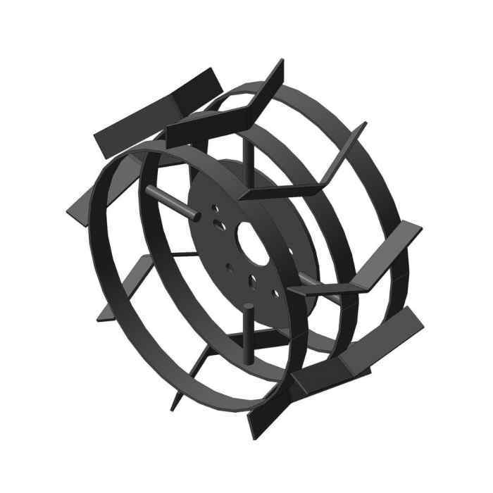 Грунтозацеп под универсальную ступицу 445/180 мм. 3 обода