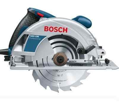 Пила дисковая GKS 190 Bosch (1400Вт, 190мм) (шт)
