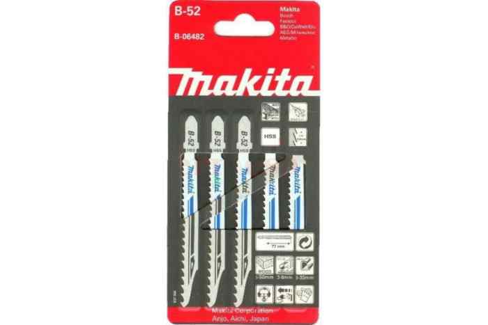 Пилки для лобзика B-06482 (B-52, рез-5-50 мм) Makita