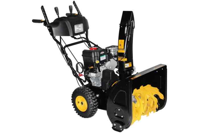 Снегоотбрасыватель  CHAMPION ST656BS (6,5лс B&S950 56см 6F/2R колеса 3л, 77,5кг эл.стартер, фара)