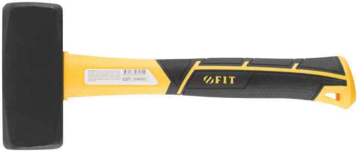 Кувалда кованая, фиберглассовая усиленная ручка Профи 2,0 кг FIT