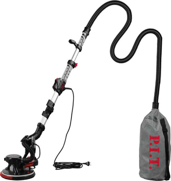 Шлифмашина для стен и потолков электрич. P.I.T. PWG230-C (900Вт, 225мм, 900-2100 об/мин, штанга)