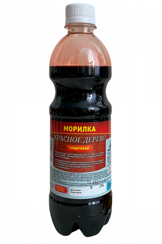 Морилка спиртовая Красное дерево 0,5л Анлес