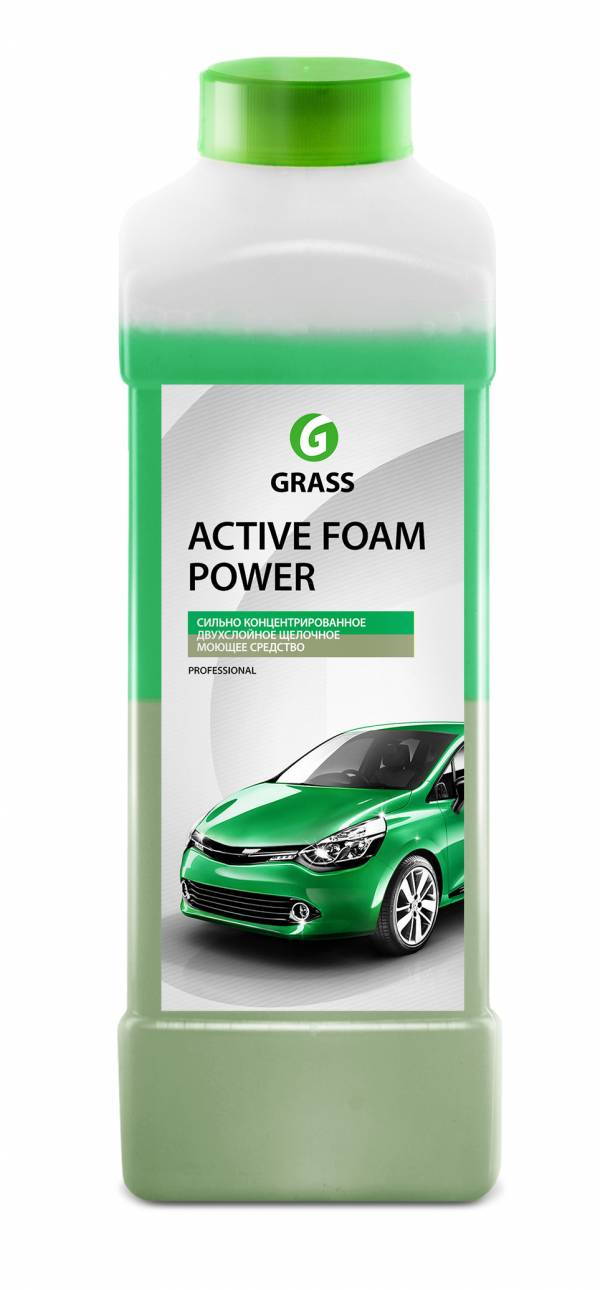 Шампунь для бесконтактной мойки GRASS Active Foam Power (концентрат) 1 л