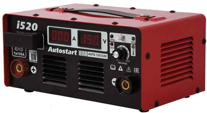 Пуско-зарядное устройство BESTWELD Autostart i520 в кейсе BW1640							