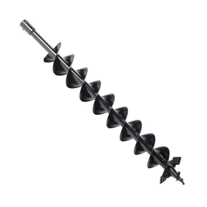 Шнек двухзаходный PATRIOT D 100B для грунта к бензобуру со сменными ножами, диаметр 100мм длина 800м