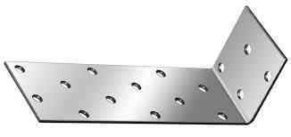 Уголок крепежный 80*160*40*2,0 мм, цинк