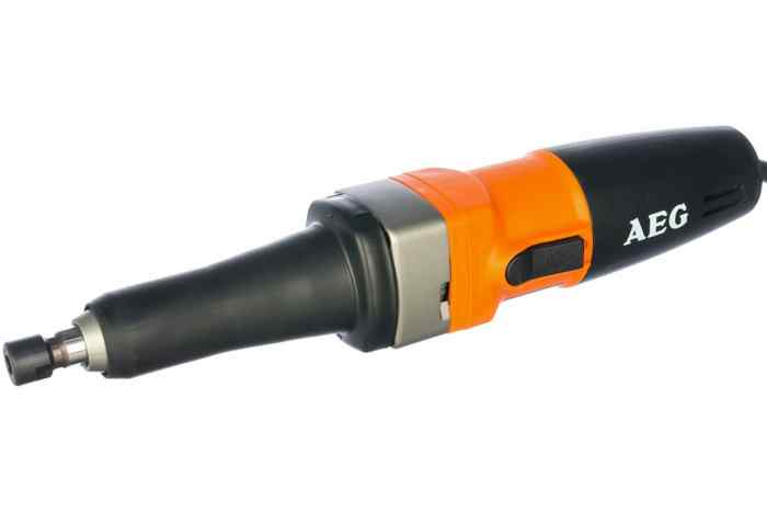 Прямошлифовальная машина GSL 600 E AEG(600 Вт., 6мм, 10000-29000 об/мин, 1,9 кг)