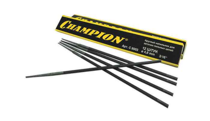 Напильник  Champion для цепи 4,0мм  1шт